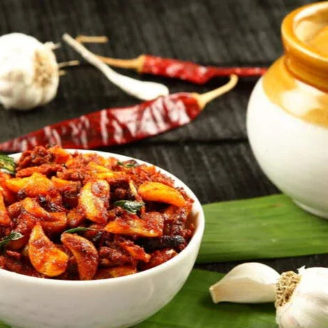Garlic pickle | Homemade in Small Batches | No Preservatives | 200 g