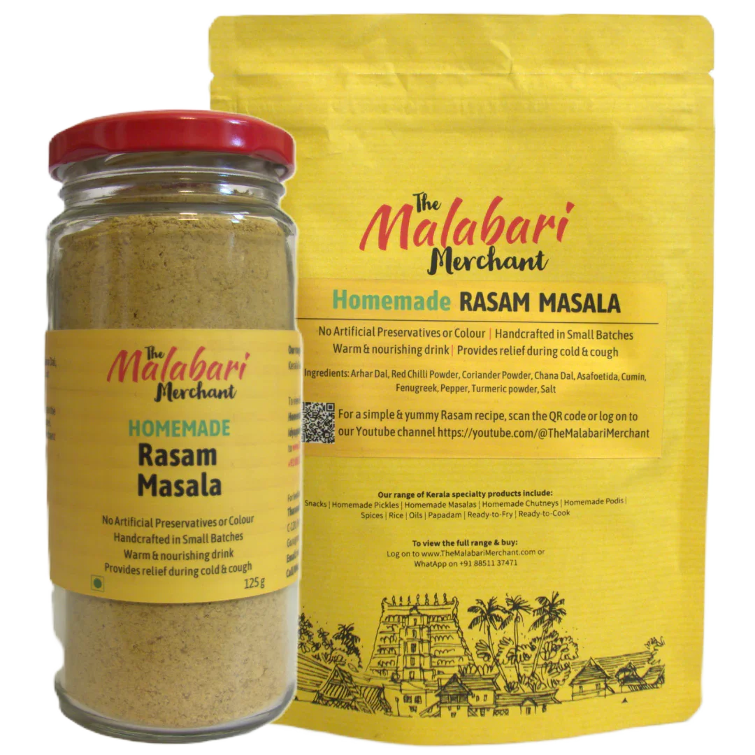 Rasam Powder | Homemade & Traditional recipe | No Artificial Preservatives