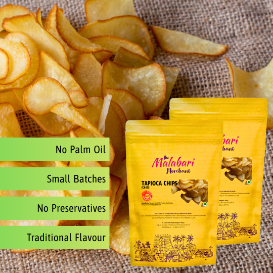 Tapioca chips (Chilli)