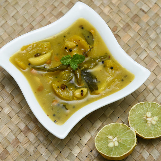 White Lime Pickle | Vella Naranga pickle | Homemade in Small Batches | No Preservatives | 200 g