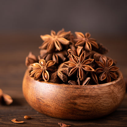 Star Anise | Chakri Phool | Pure & Natural Spice Sourced from Kerala | No Added Colour, Flavour or Fragrance | 40 g