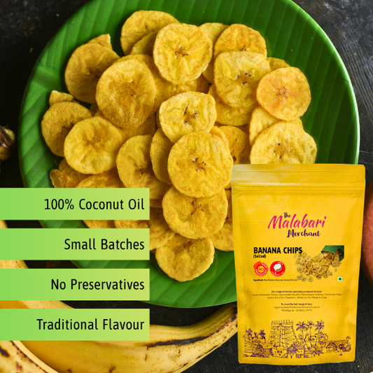 Kerala Banana chips (Original) | Prepared in Coconut oil