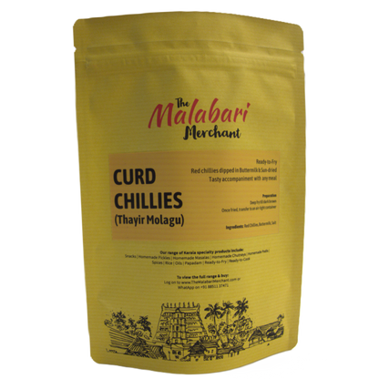 Curd chillies | Thayir Mulagu | Ready-to-Fry | 100 g