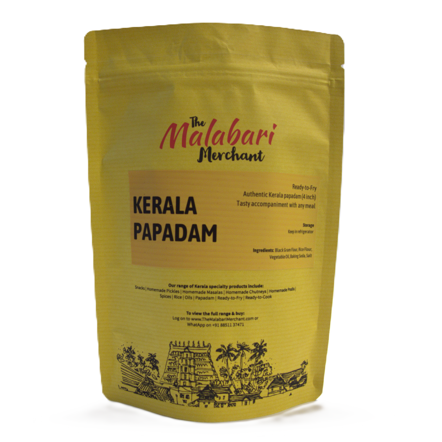 Papadam | 4" Kerala Papad