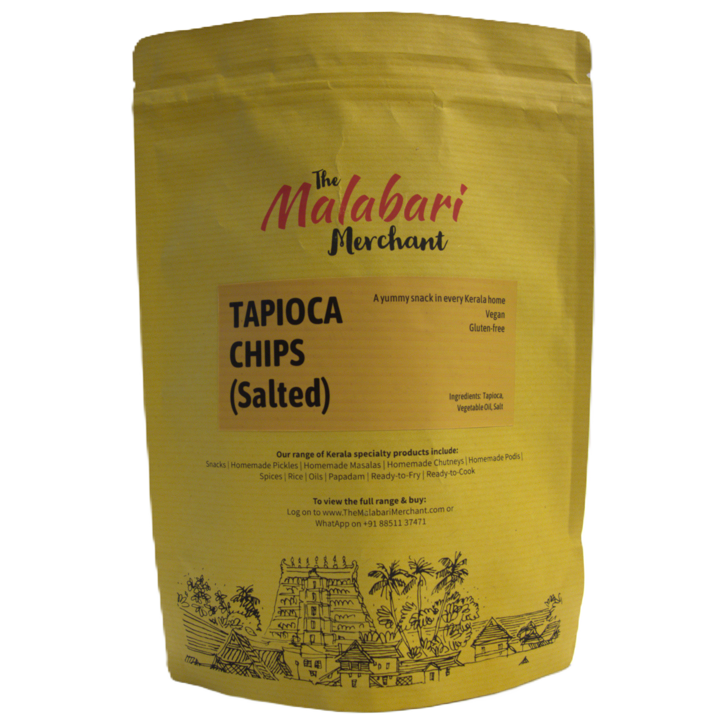 Tapioca chips | Salted | 150 g